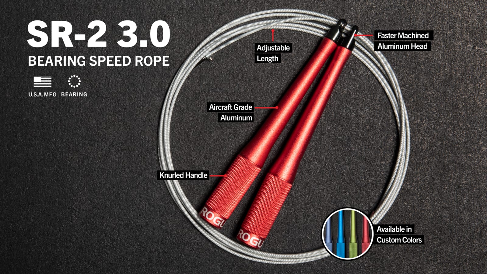 Rogue clearance jump ropes